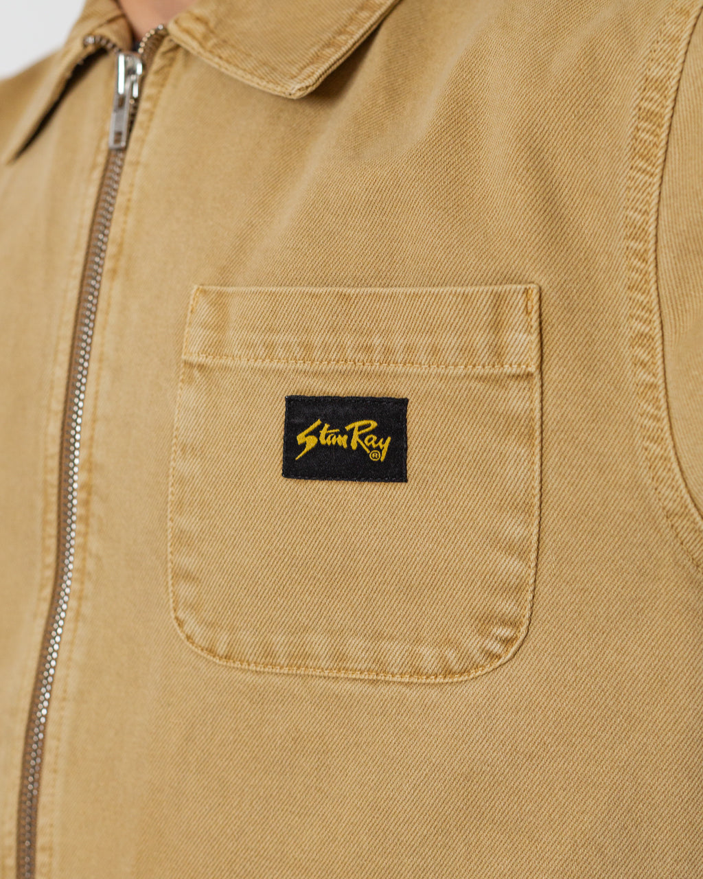 Zip Shirt - Apple Cinnamon Twill