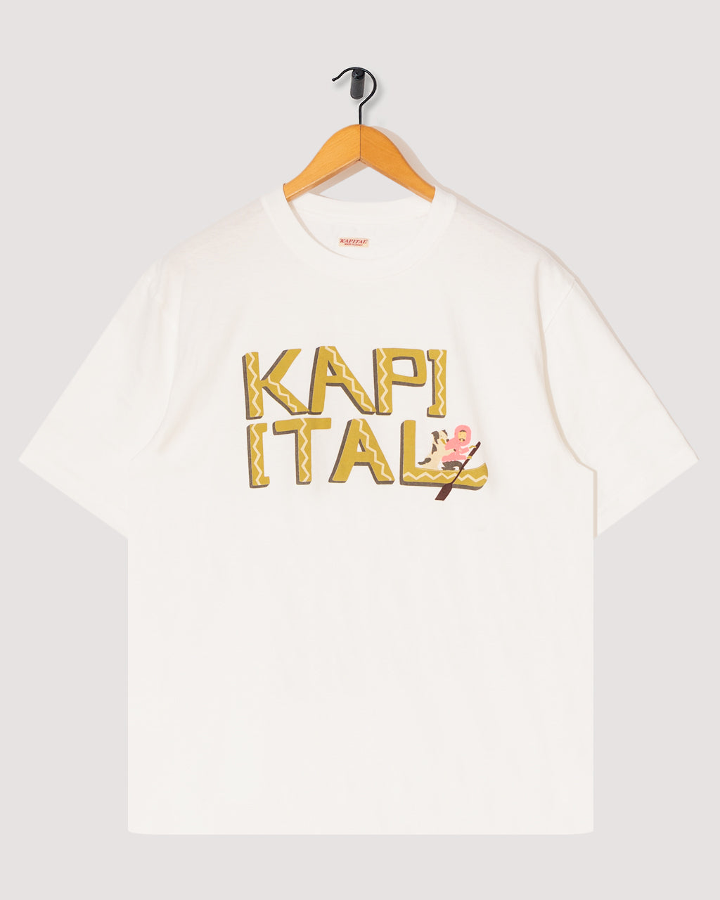 Canoe Kapital Tee - Yellow | Kapital | Peggs & son.