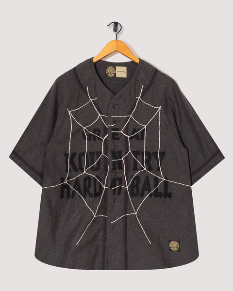 Baseball Shirt Kountry - Dark Gray | Kapital | Peggs & son.