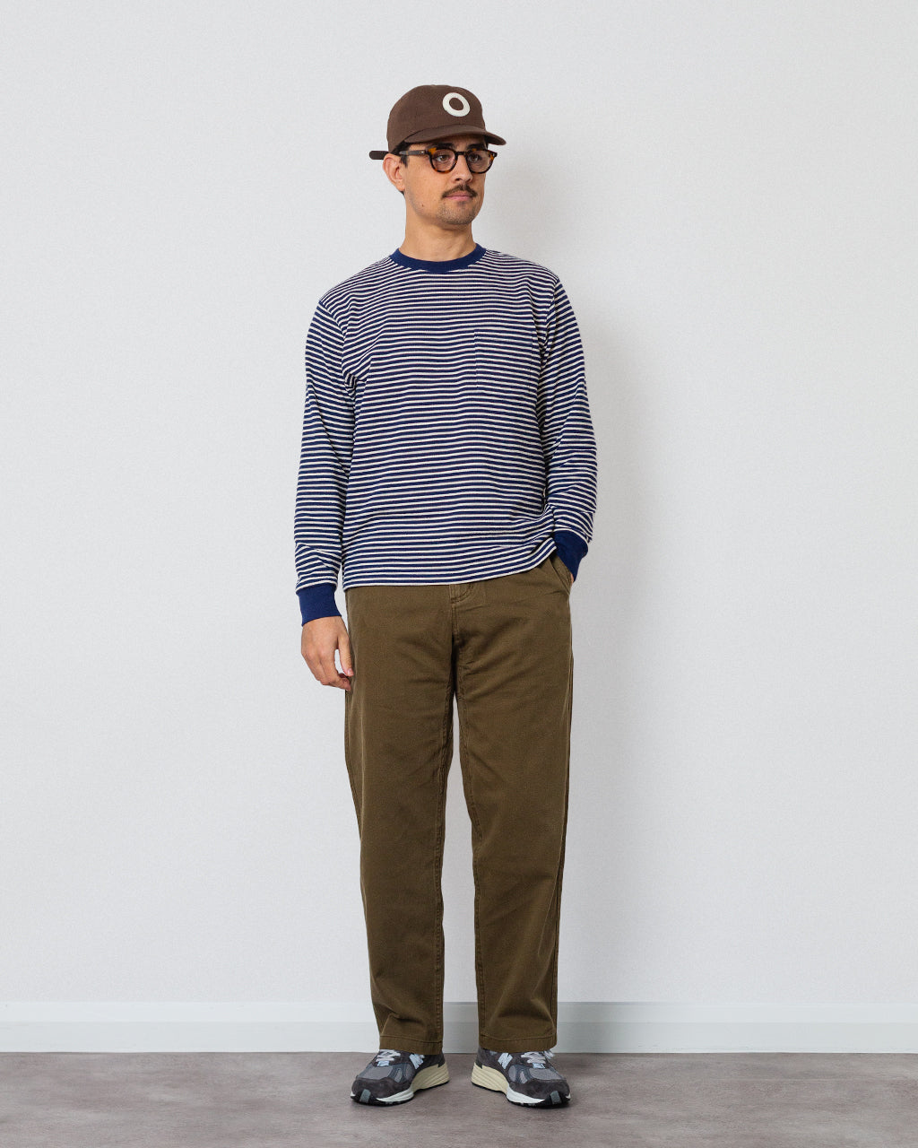 G-Pant Straight Fit - Bark Pigment