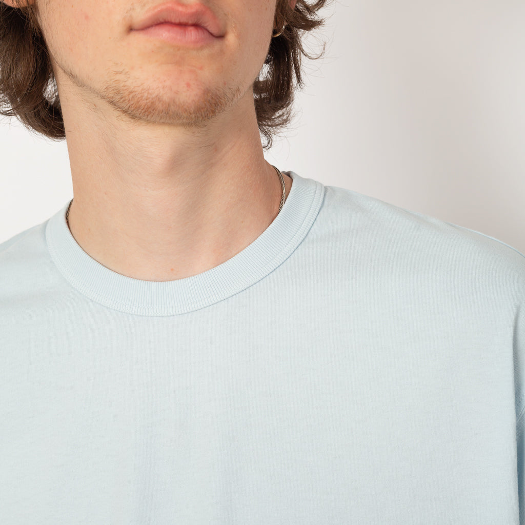 Print Tee - Sky - V0040