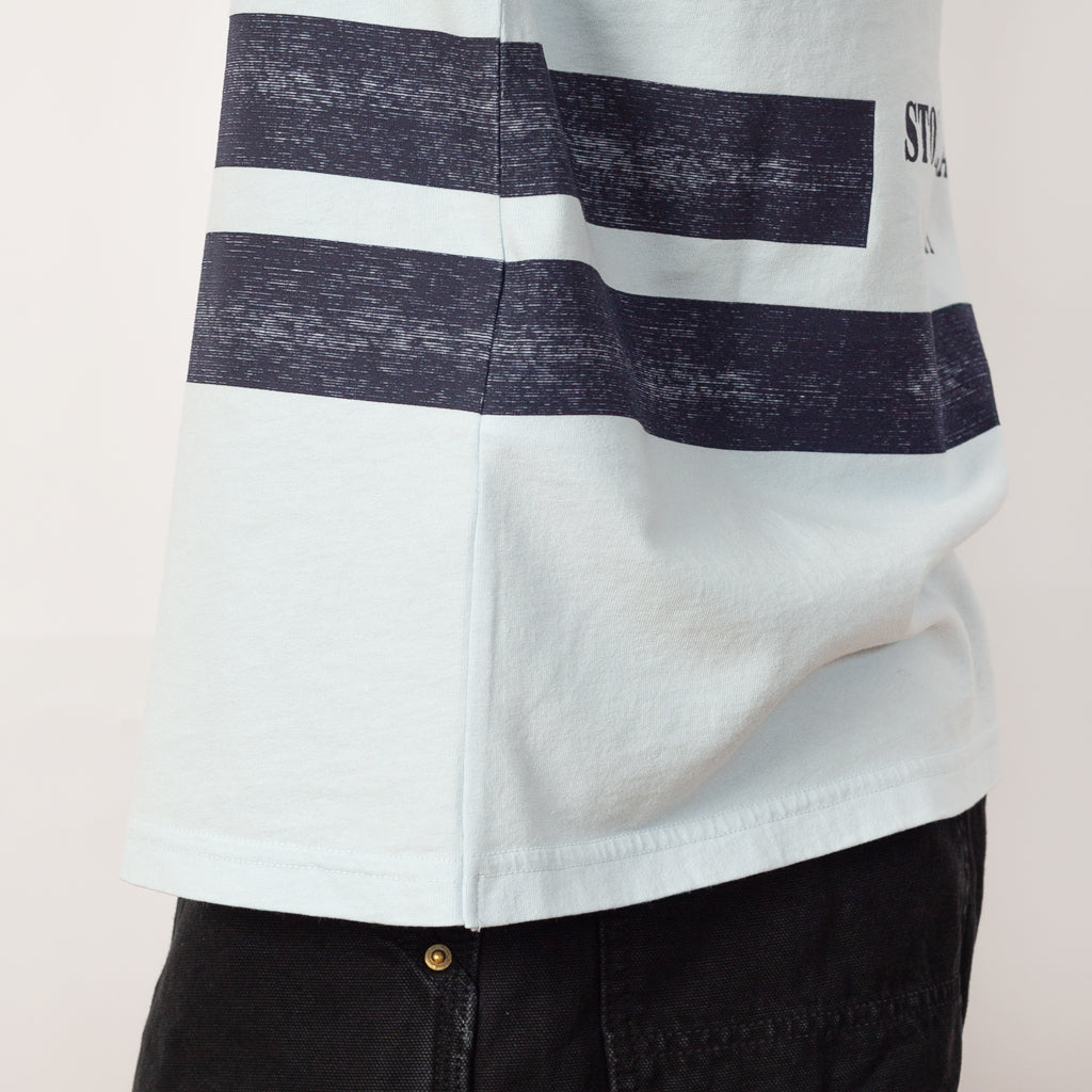 Print Tee - Sky - V0040