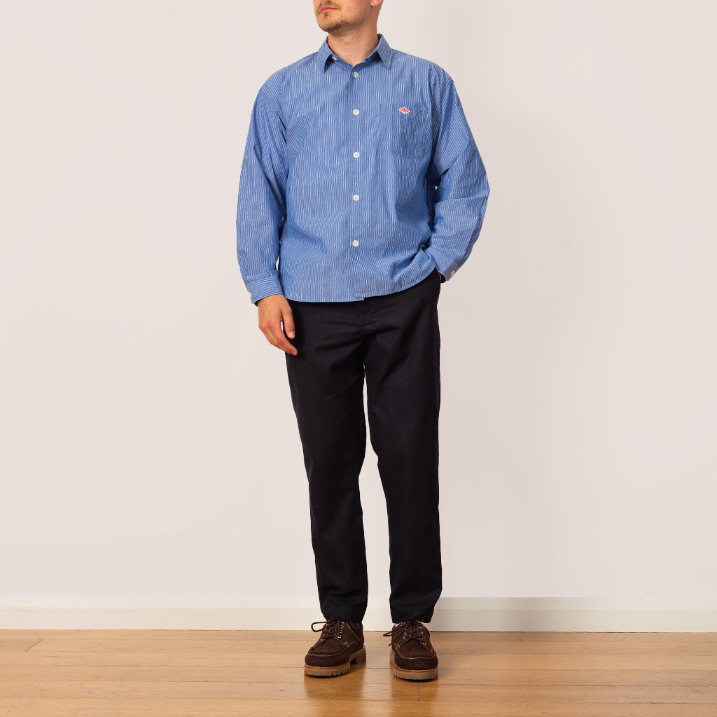 Military Chino - Upcycled IT Tweed Dark Navy