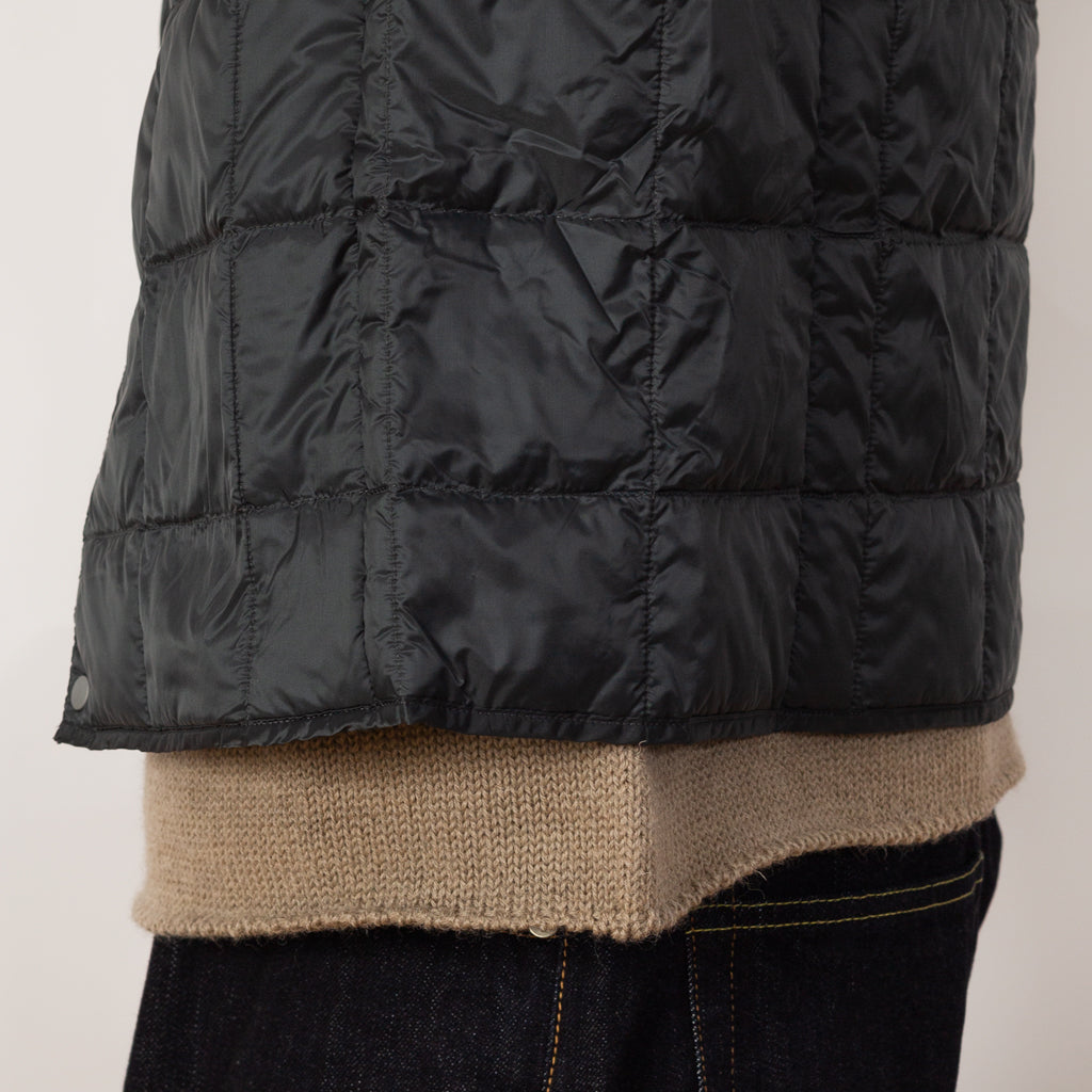 Crew Neck Vest - Charcoal