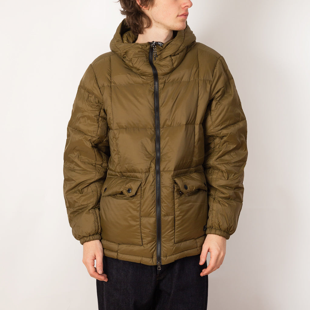 Packable Down Volume Hooded - Olive