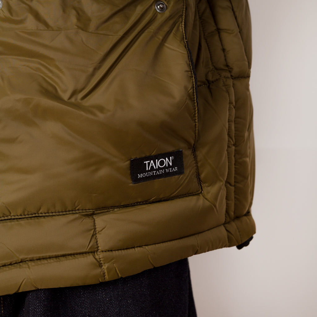 Packable Down Volume Hooded - Olive