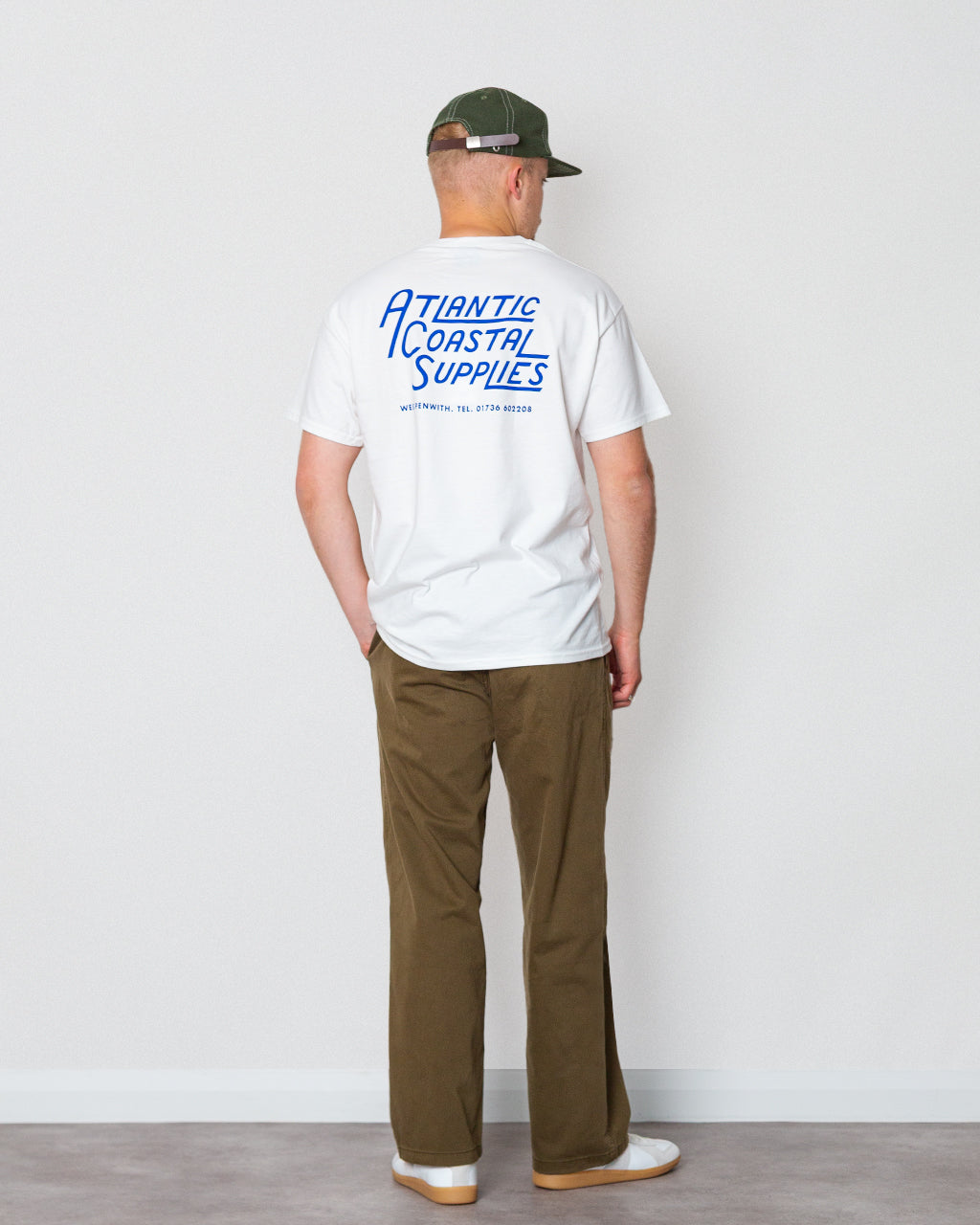 Standard Tee - White | Atlantic Coastal Supplies | Peggs & son.