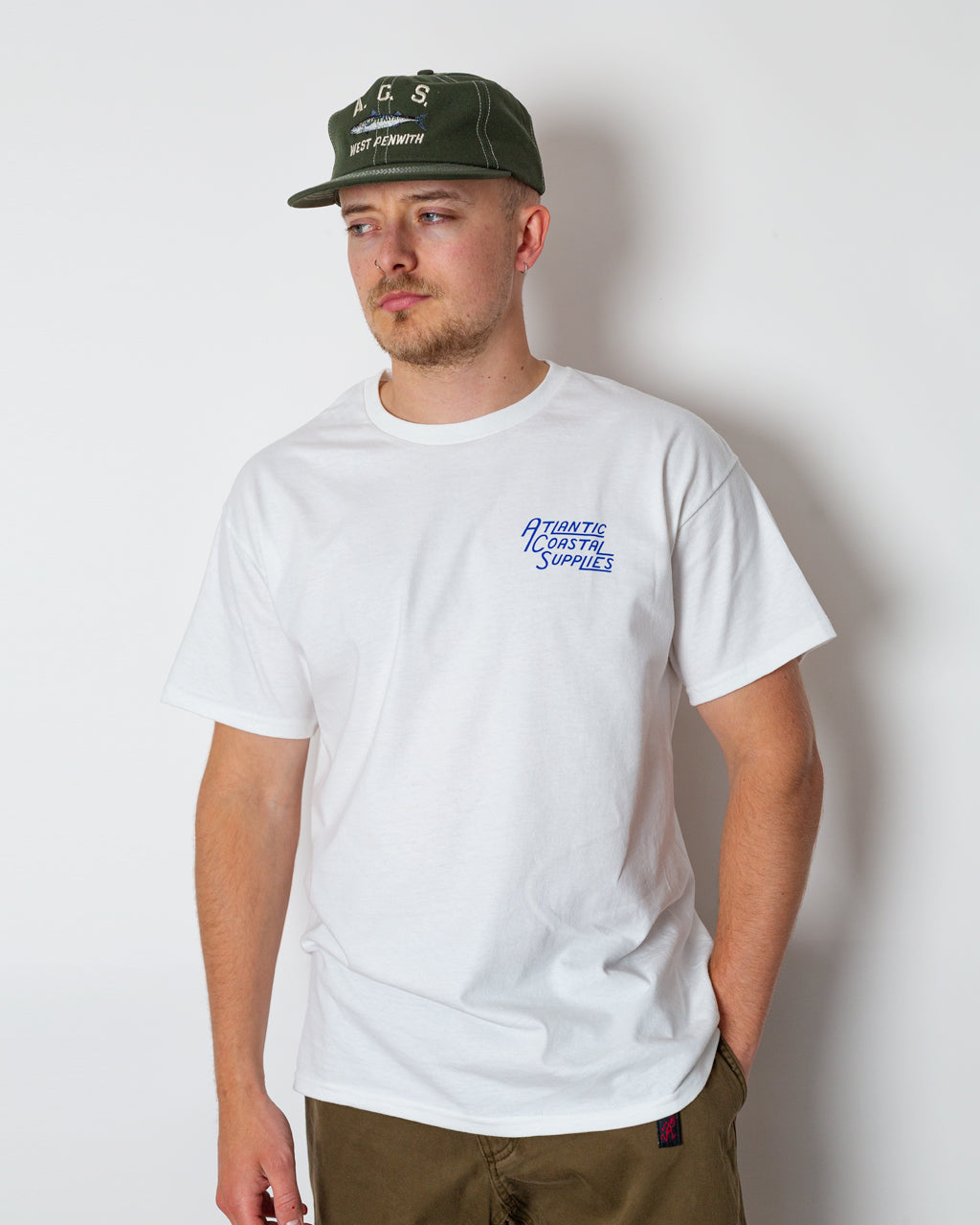 Standard Tee - White | Atlantic Coastal Supplies | Peggs & son.
