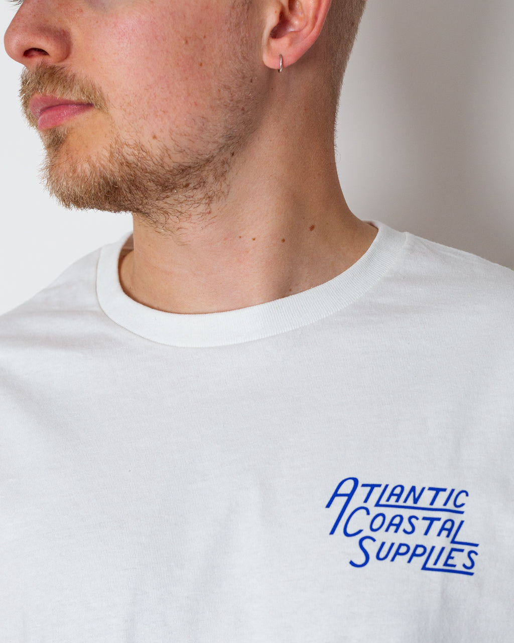 Standard Tee - White | Atlantic Coastal Supplies | Peggs & son.