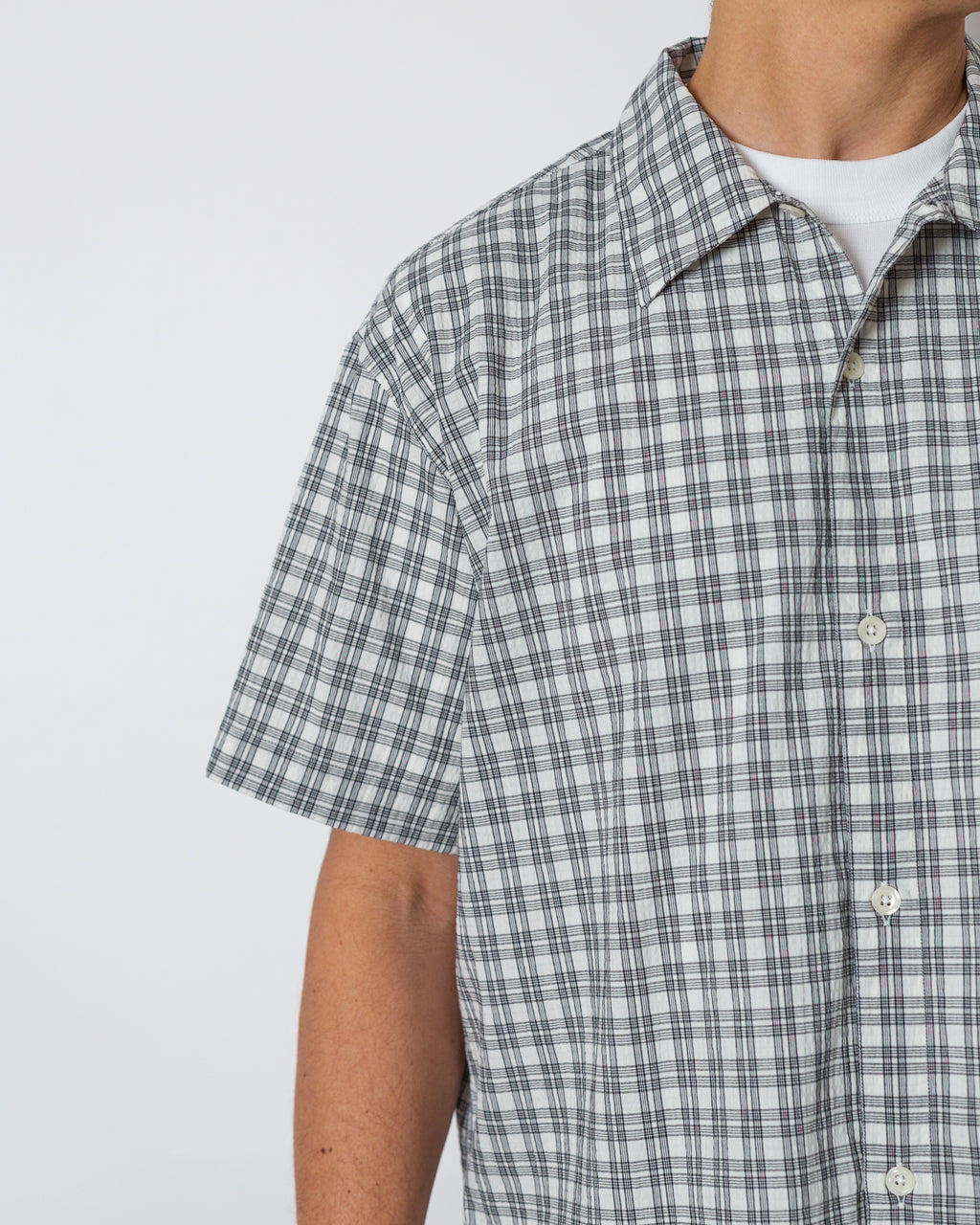 Holiday Shirt - Off White Check