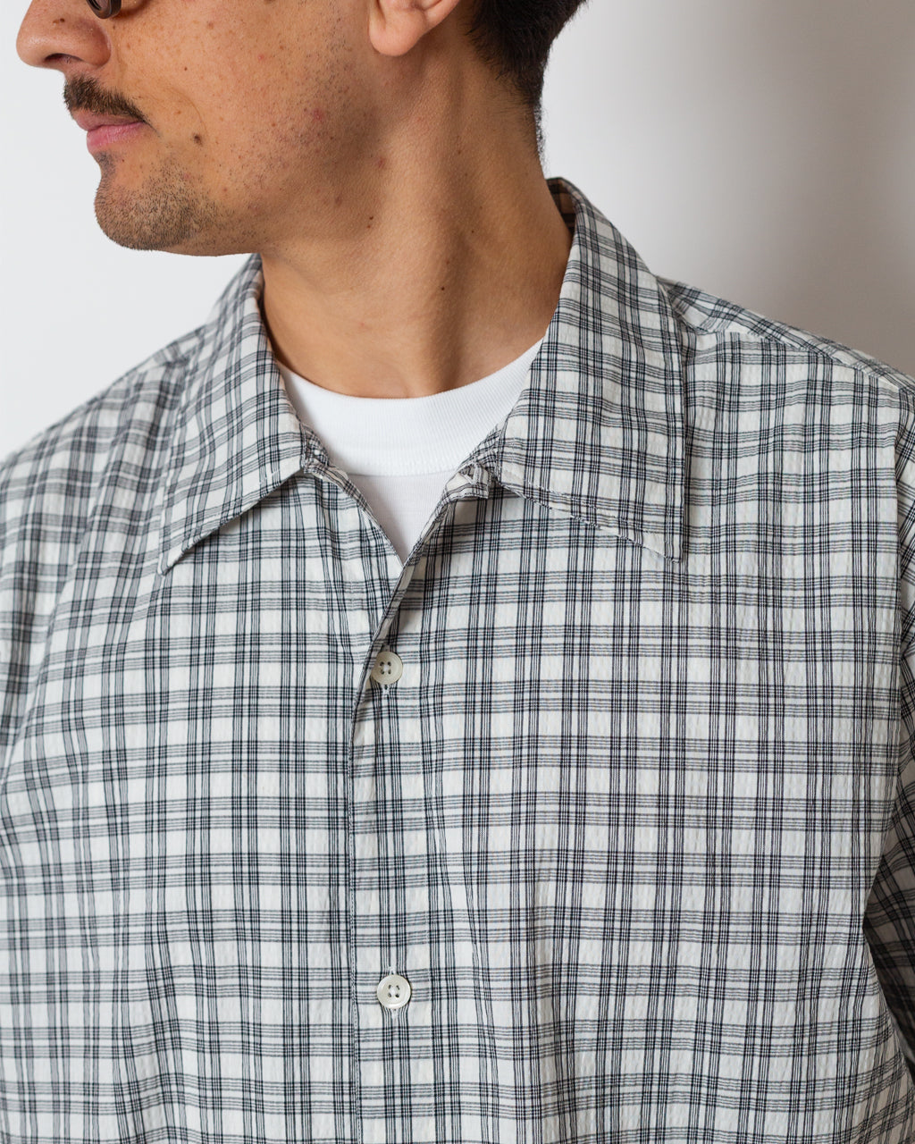 Holiday Shirt - Off White Check