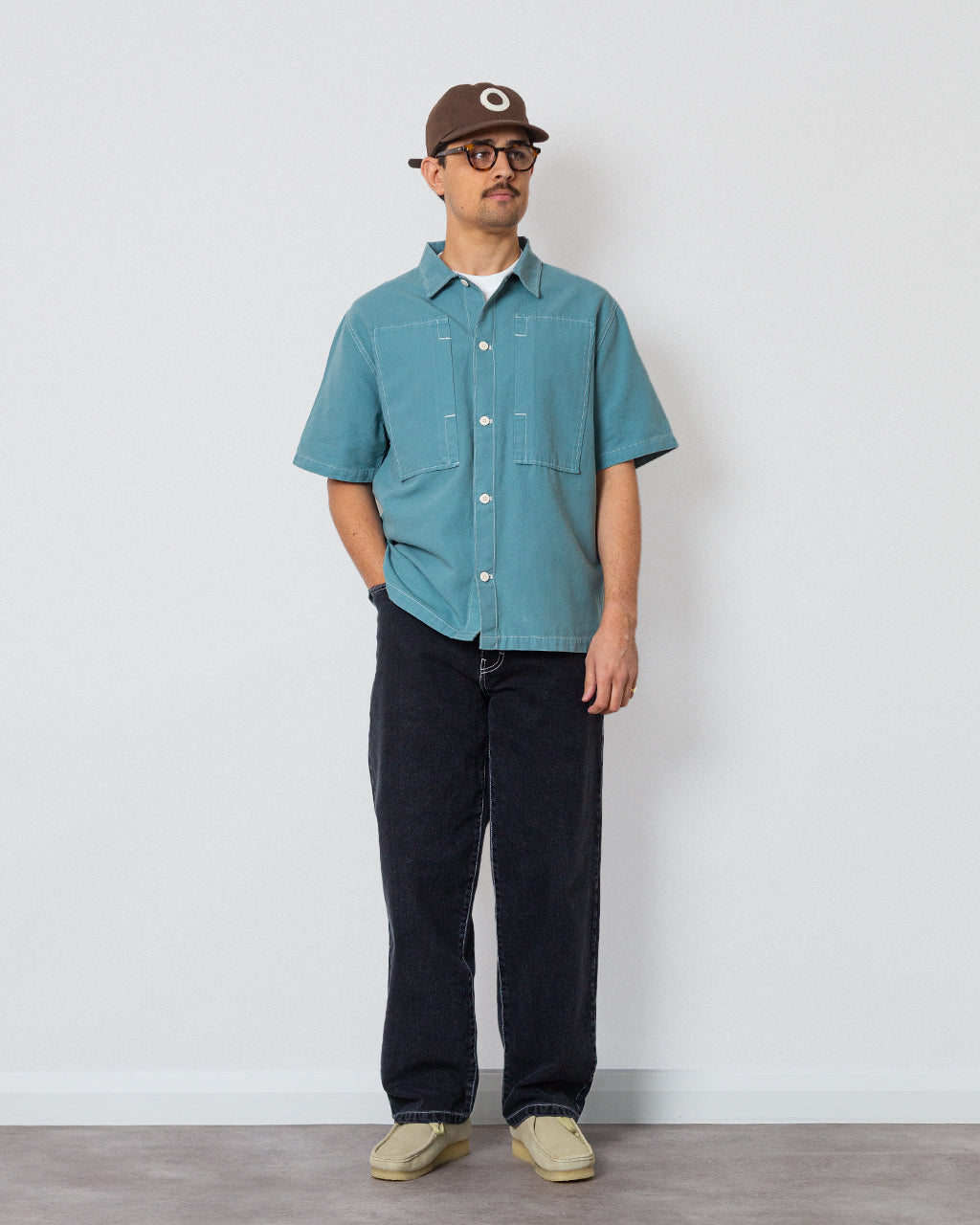S/S Painter Shirt - Brittany Blue