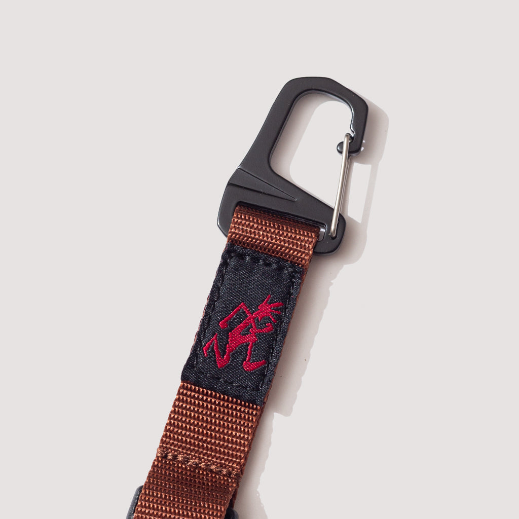 Webbing Key Holder - Brown