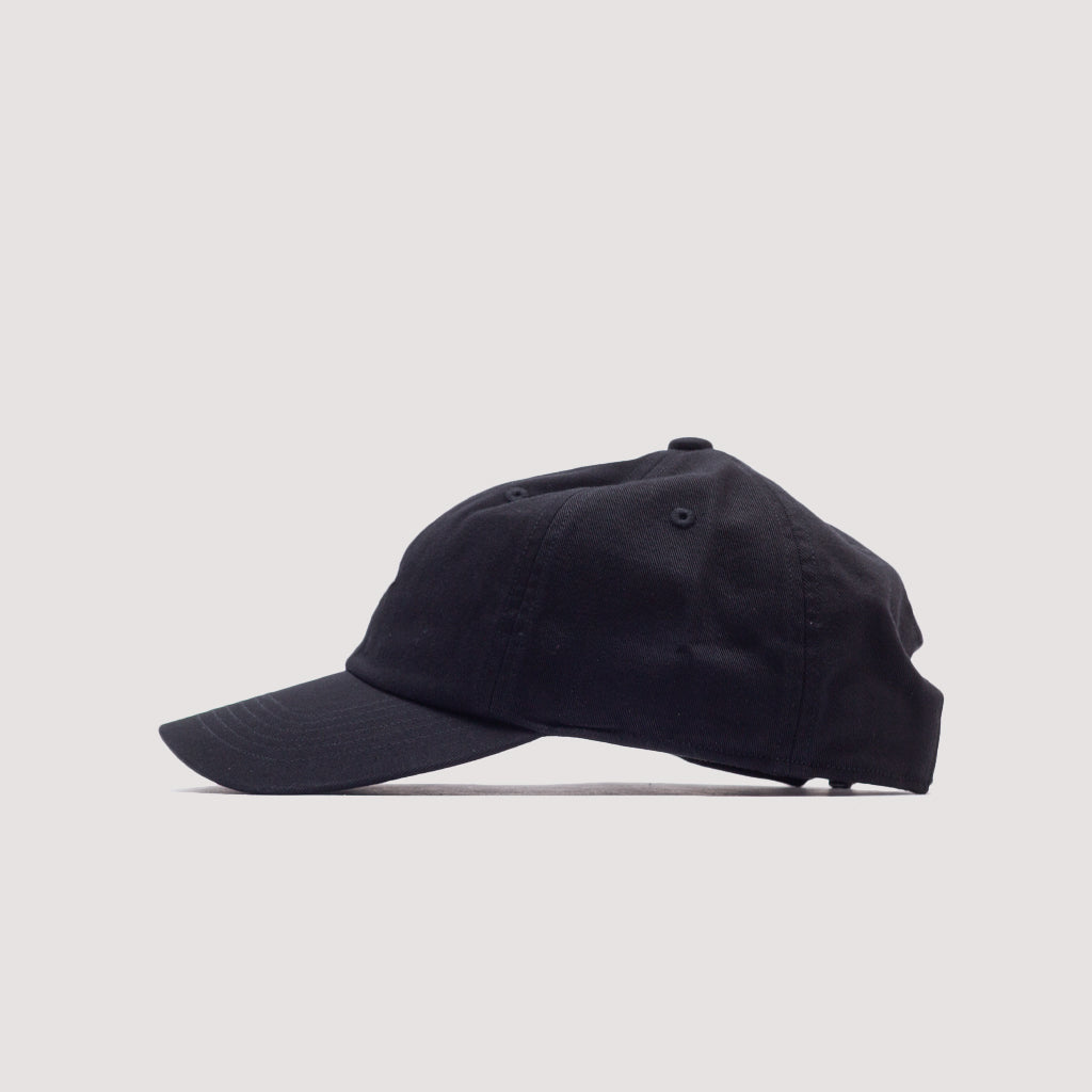 6 Panel Cap - Black