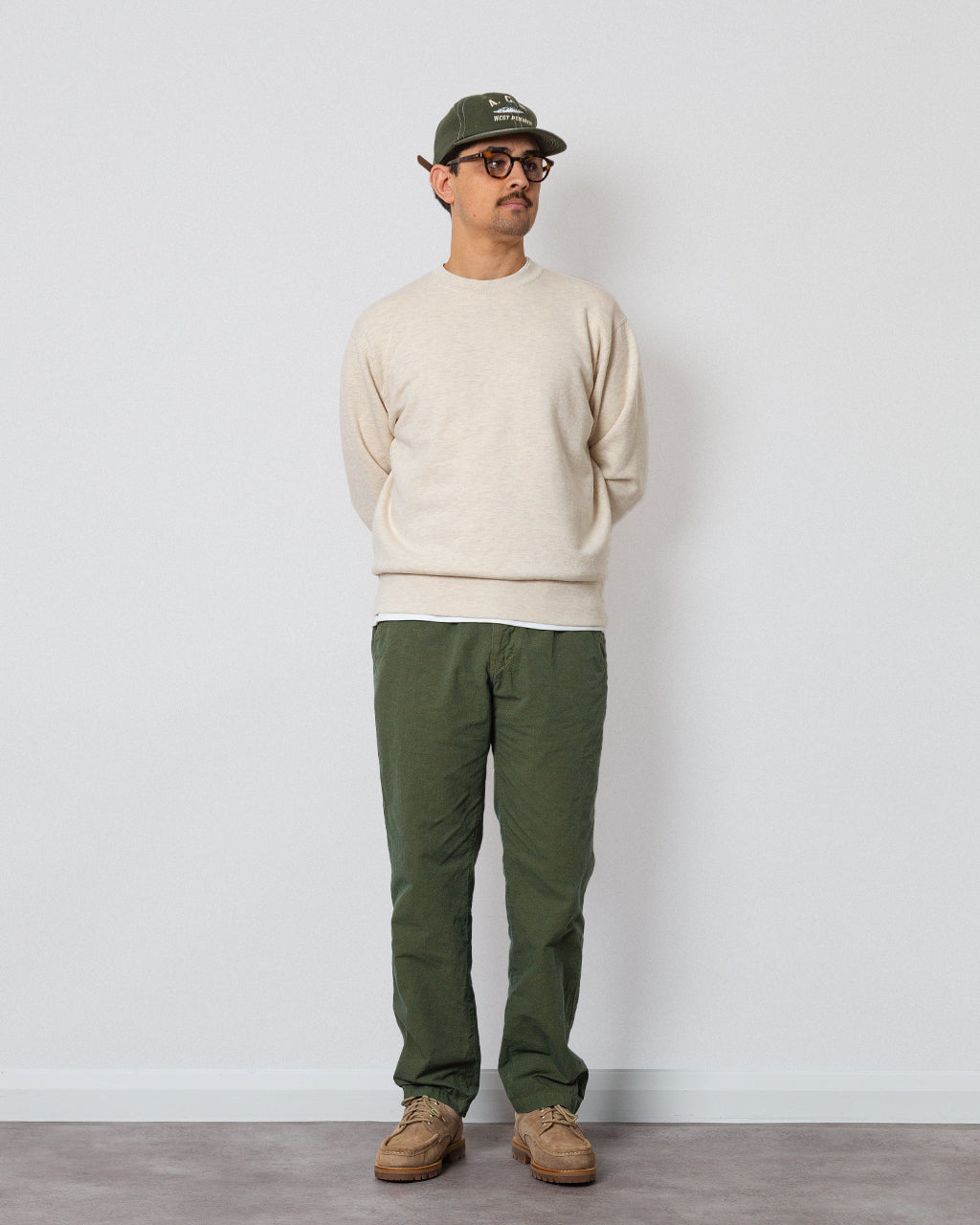High Density Tapered Pants - Olive