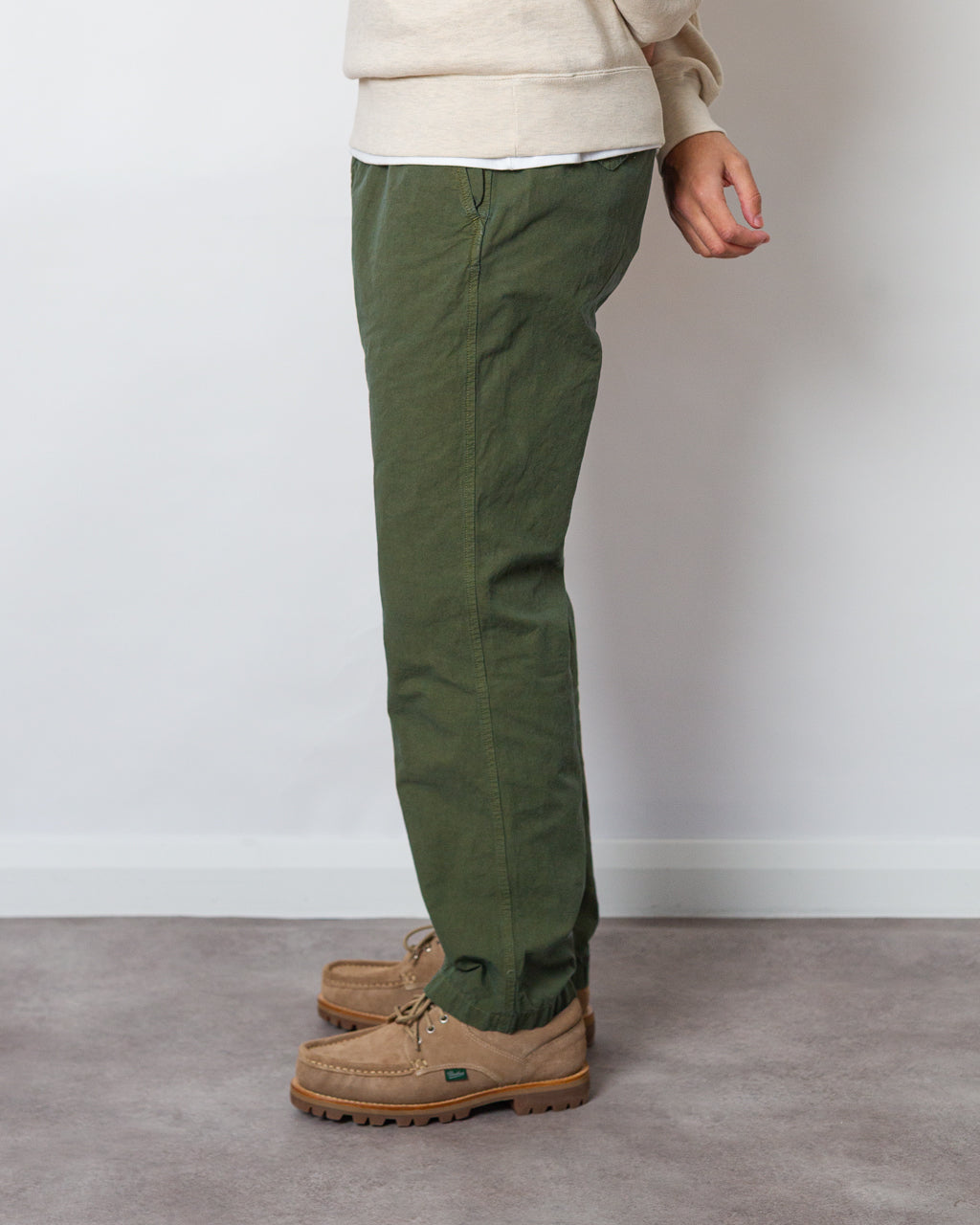 High Density Tapered Pants - Olive