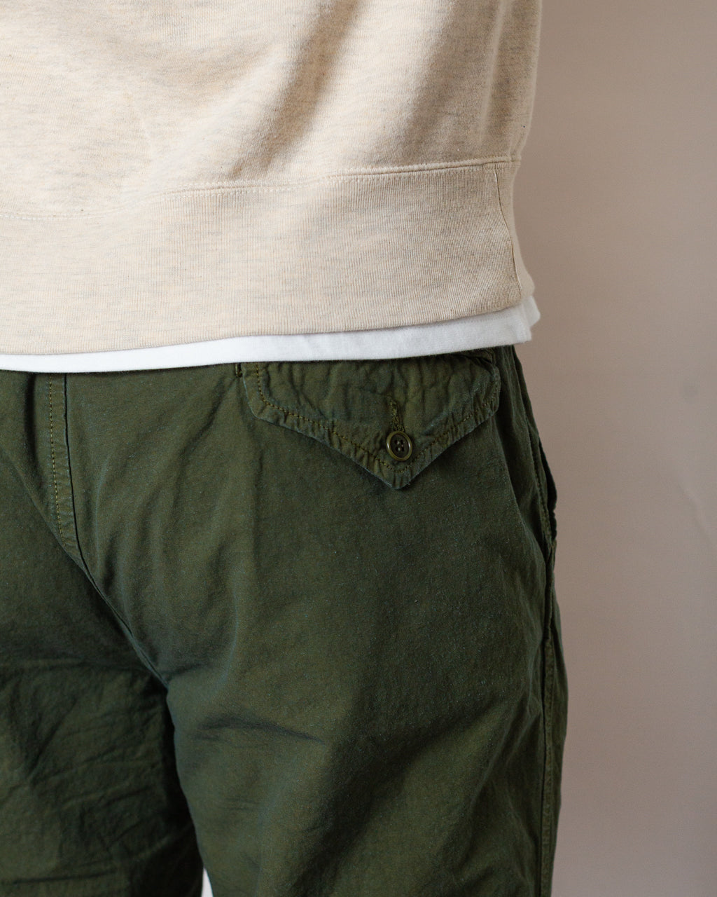 High Density Tapered Pants - Olive