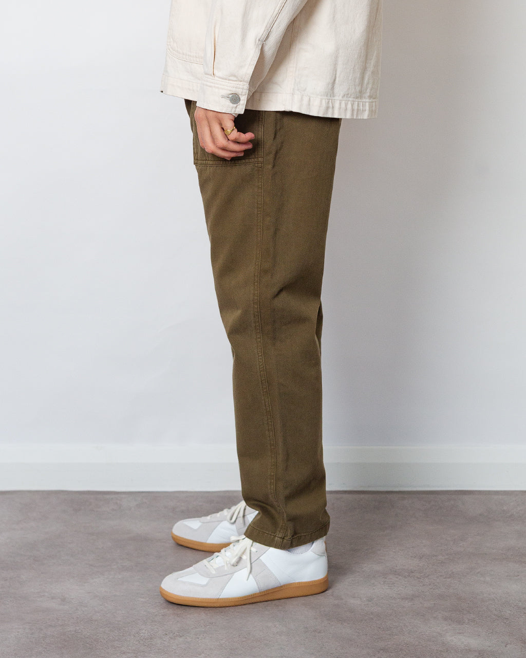 Loose Tapered Ridge Pant - Bark Pigment