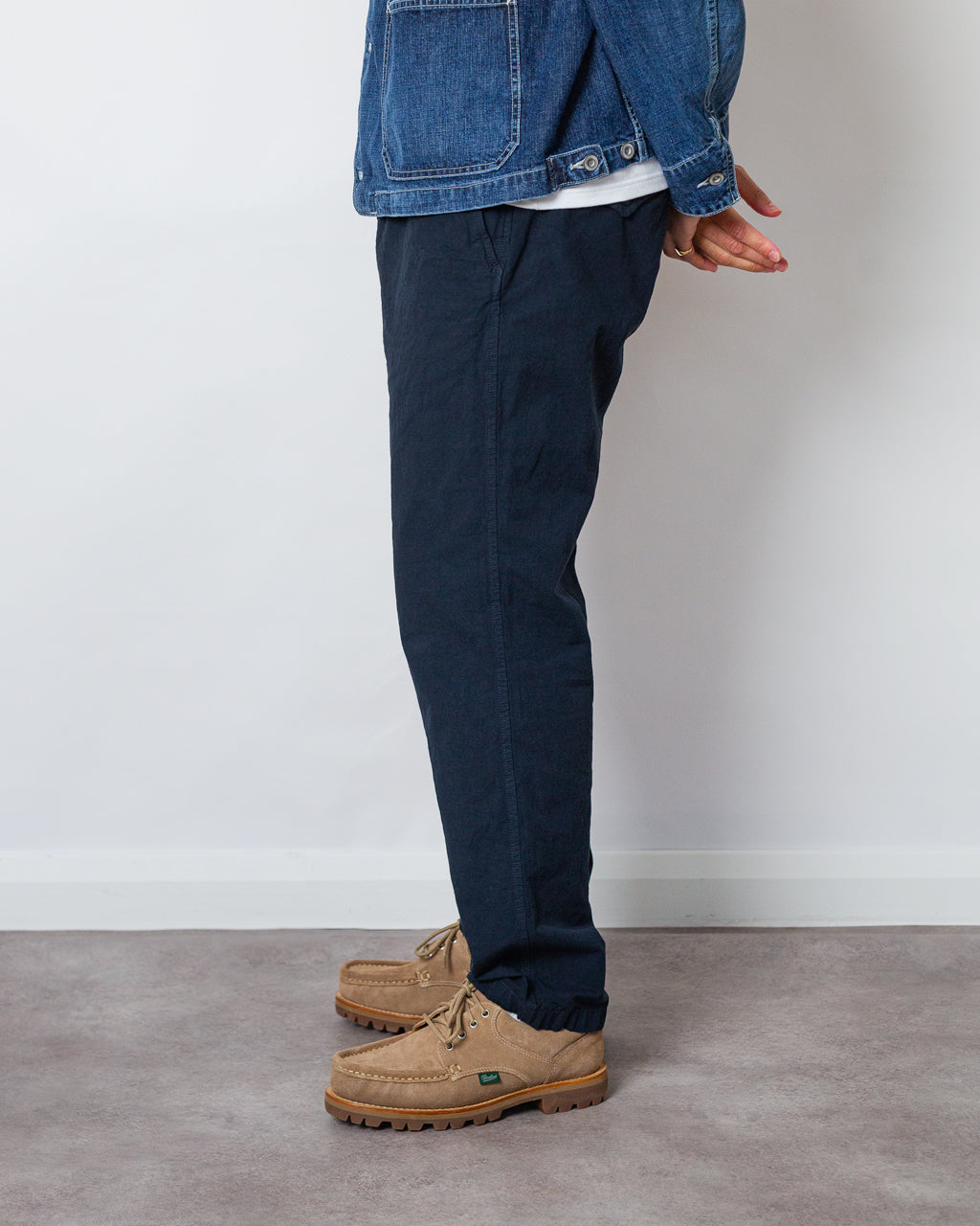 High Density Tapered Pants - Navy