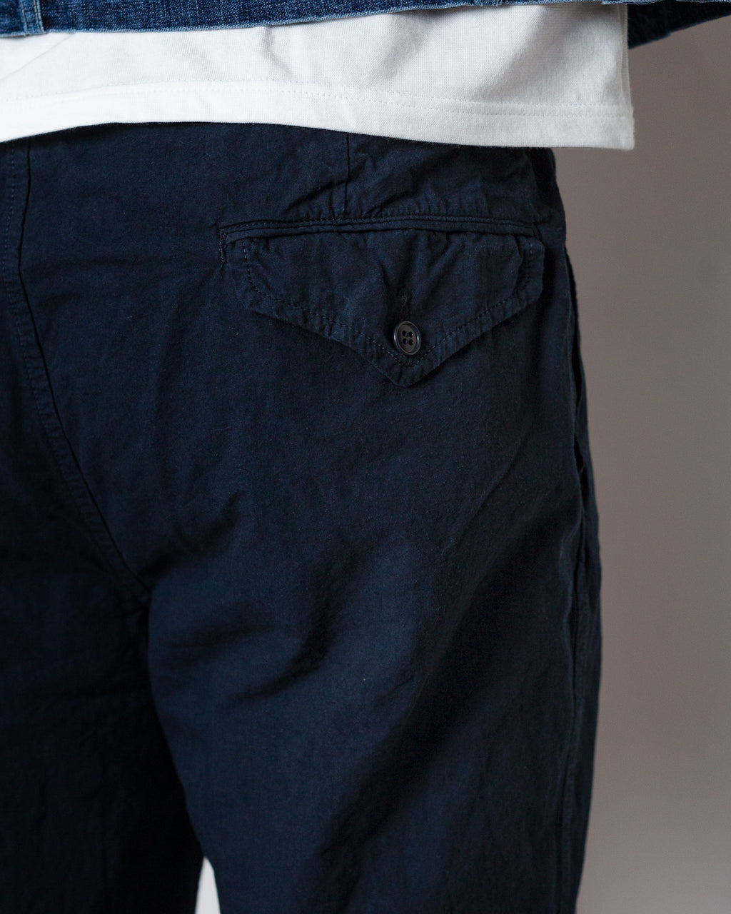 High Density Tapered Pants - Navy