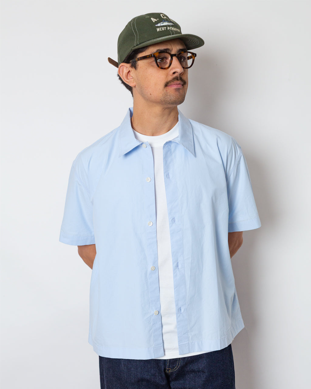 Holiday Shirt - Light Blue
