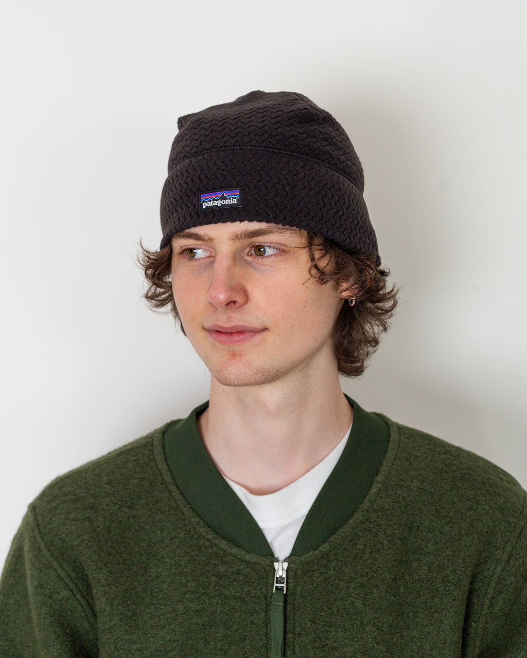 R1 Air Beanie - Black | Patagonia | Peggs & son.