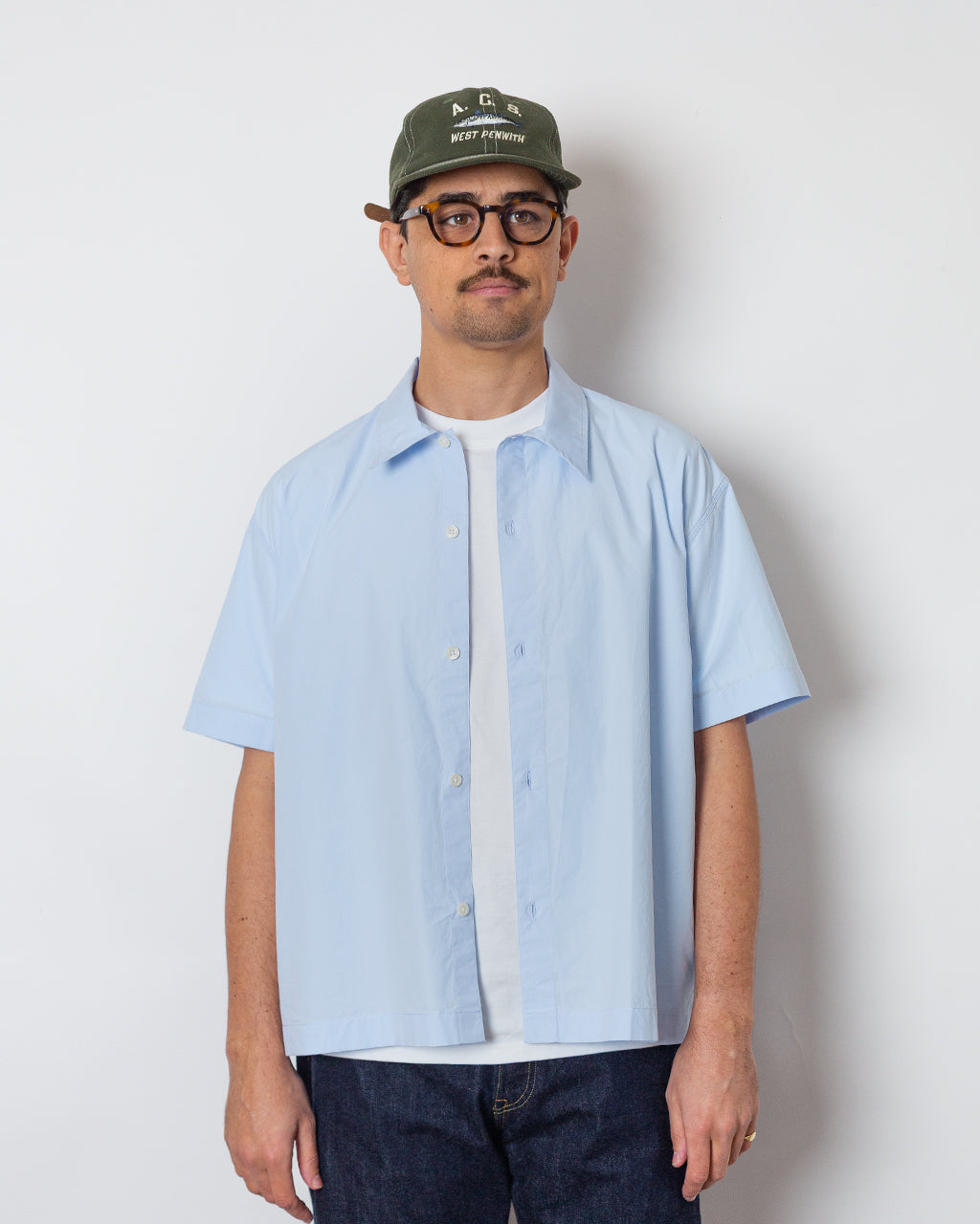 Holiday Shirt - Light Blue