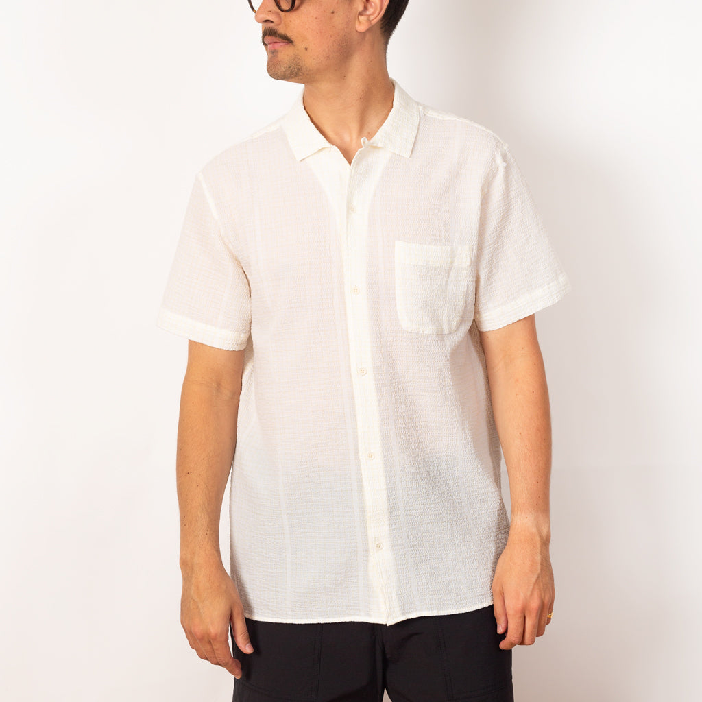 Malick Shirt - White/Yellow