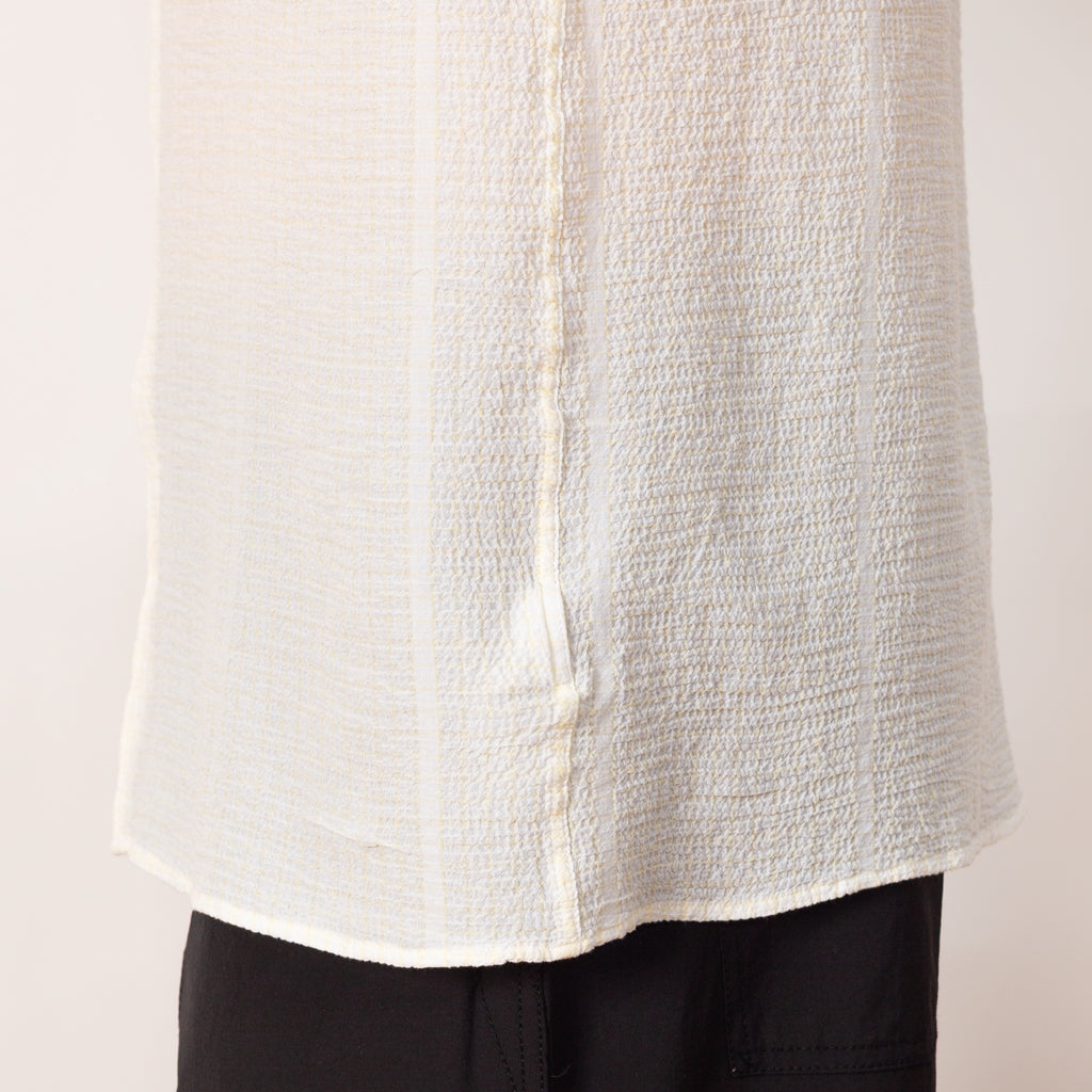 Malick Shirt - White/Yellow