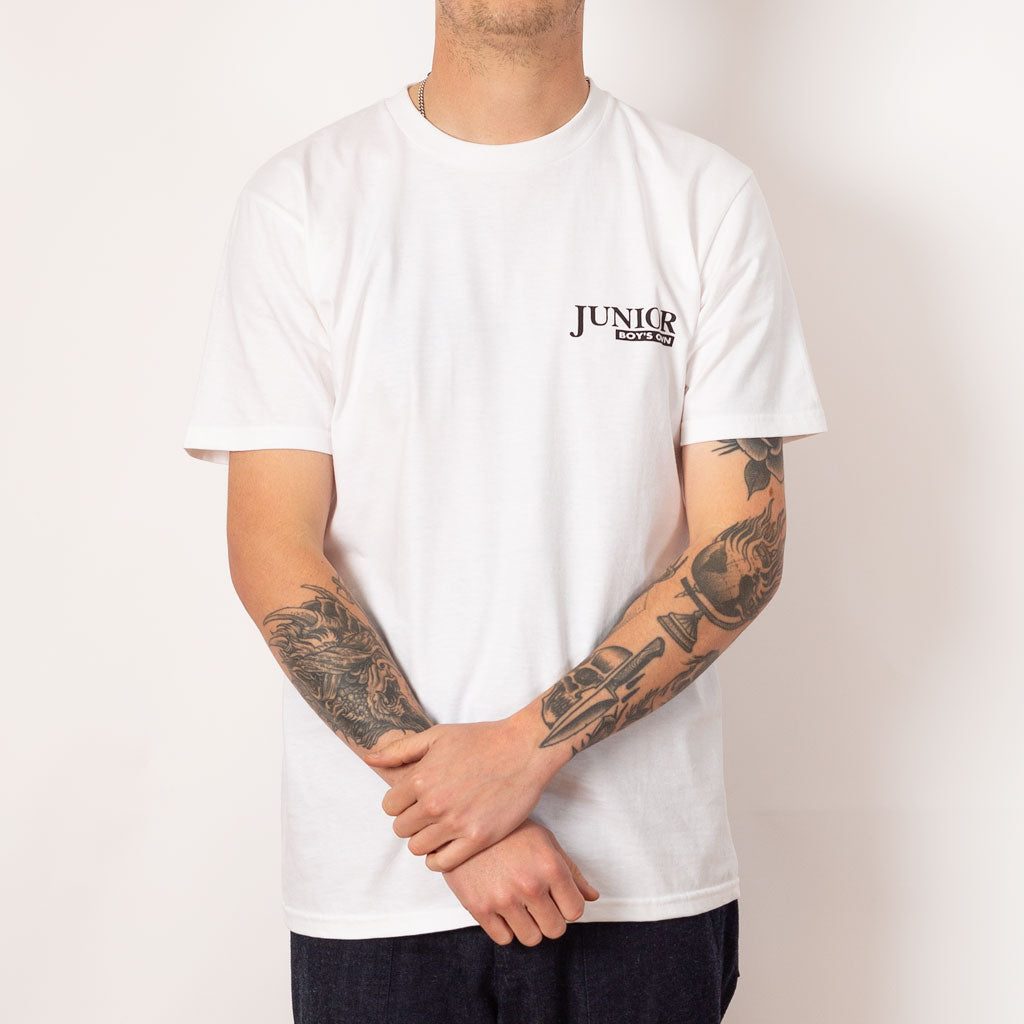 Junior Logo - White