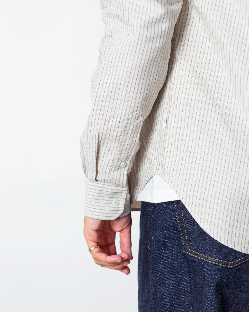 Norse Standard Oxford B.D. Shirt - Dark Dust Green