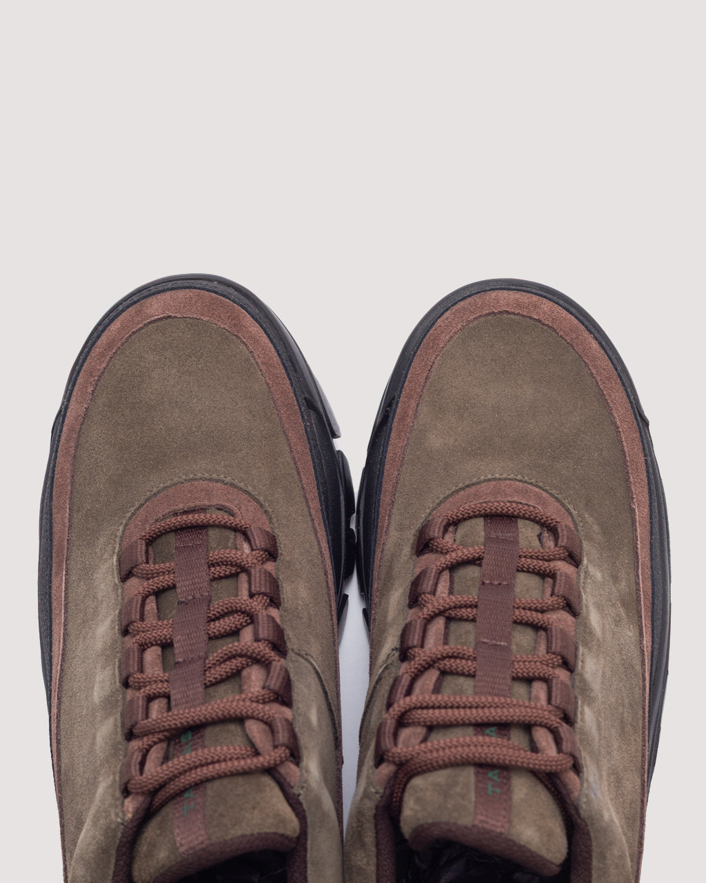 Easy Hiker - Army Green/Brown Suede