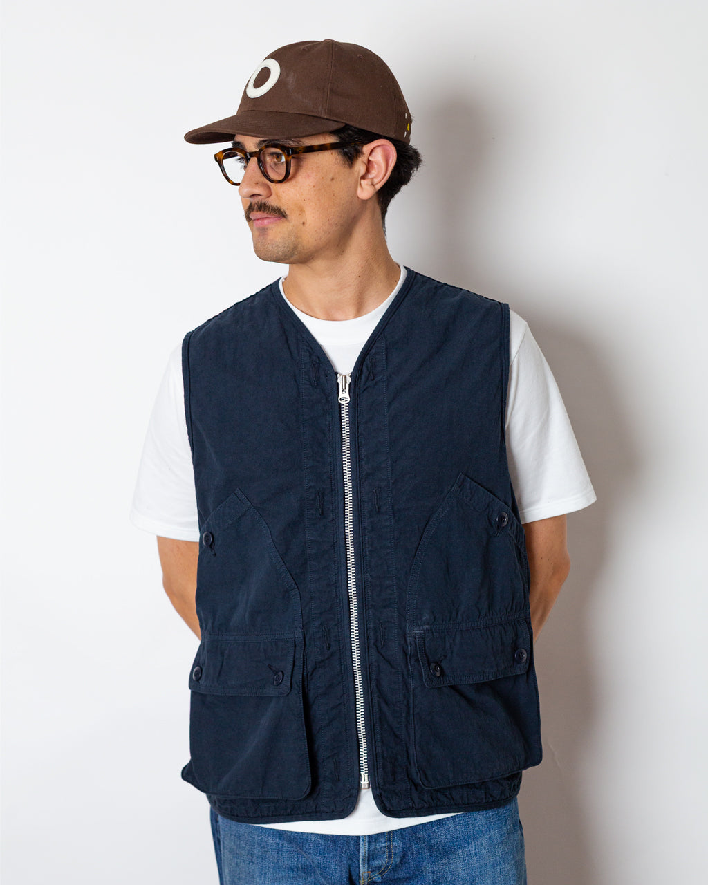 High Density Work Vest - Navy