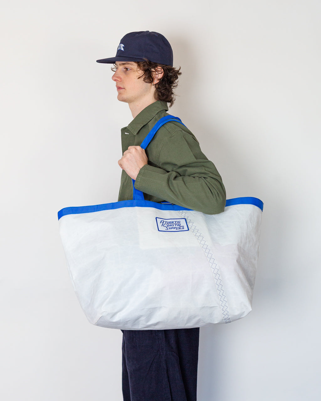 Sail Beach Bag - Vintage White