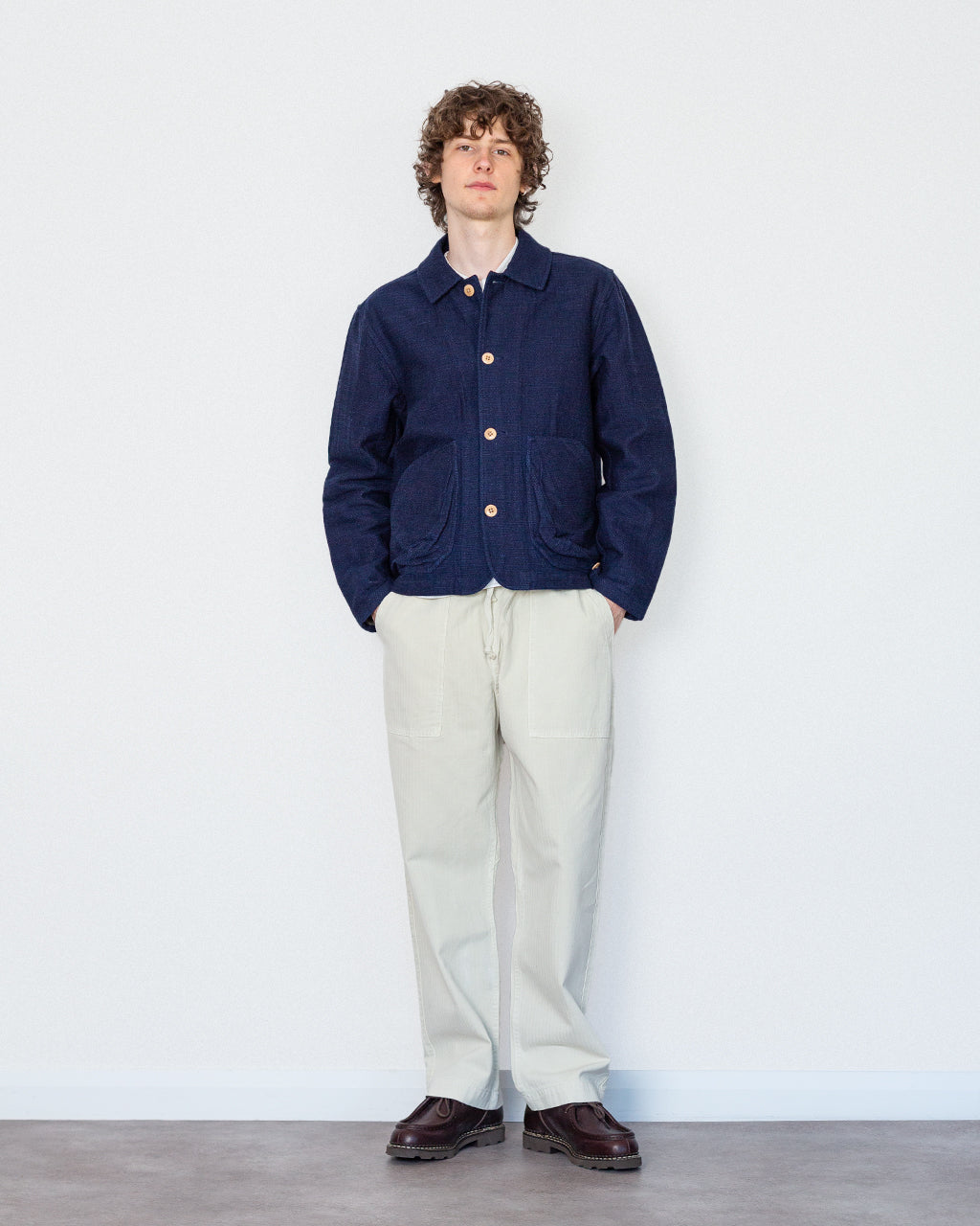 Prism Jacket - Indigo Texture