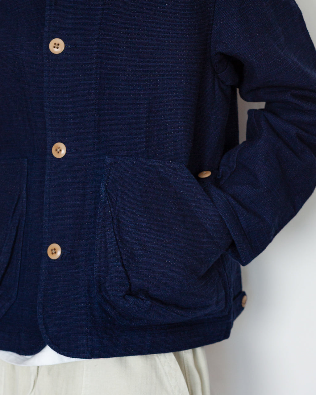 Prism Jacket - Indigo Texture