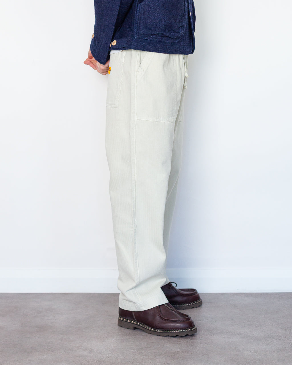 Pigment HBT Chef Pants - Bone