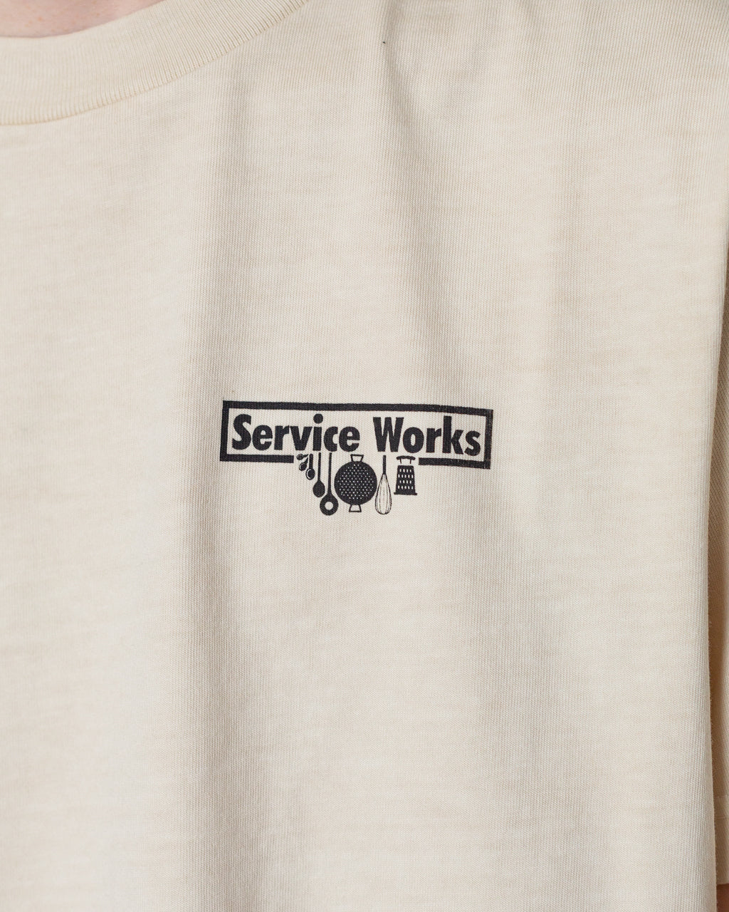 Pigment Dyed Trademark Tee - Natural