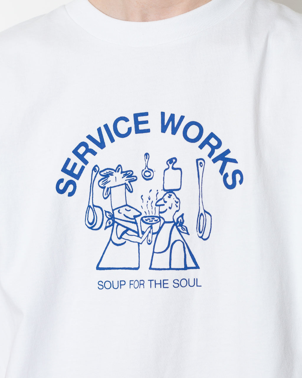 Soup For The Soul Tee - White
