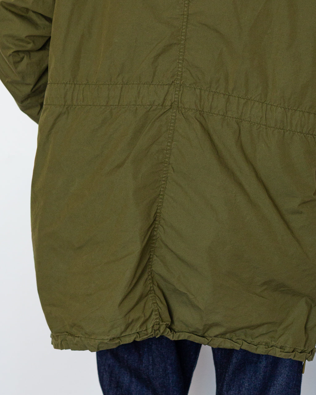 Oxford Three-Way Hooded Coat - Olive