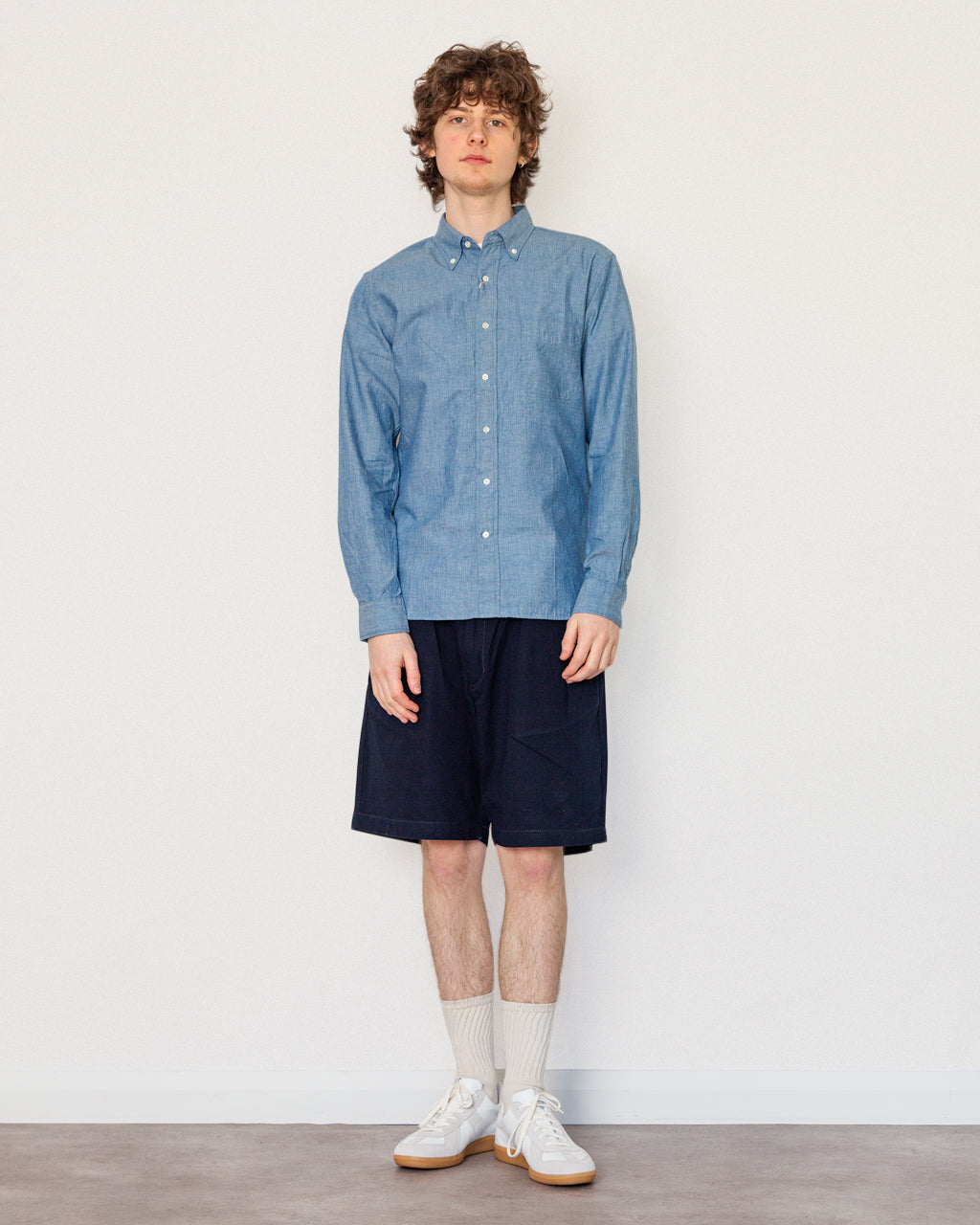 Twill Part Timer Short - Dark Navy