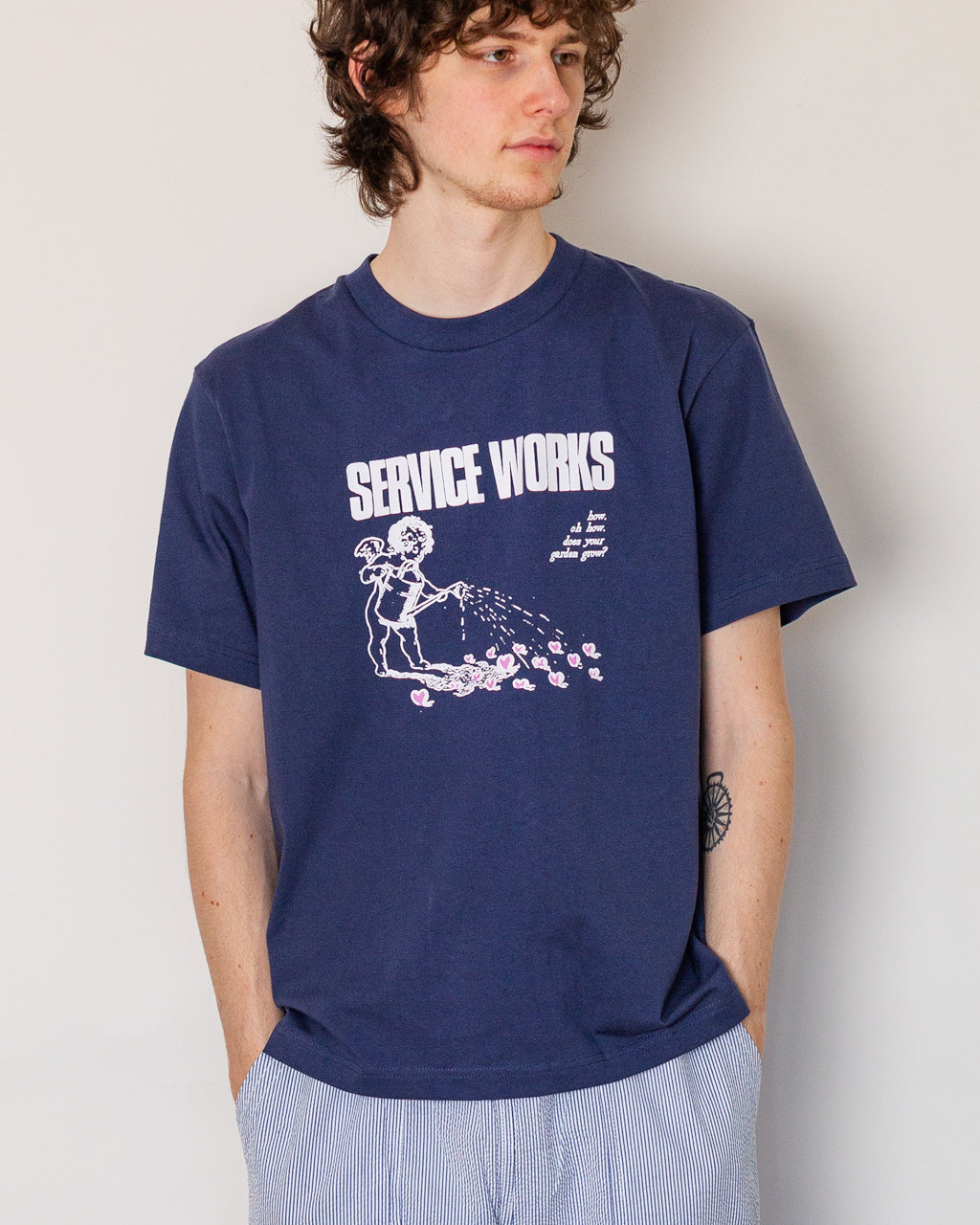 Garden Tee - Navy
