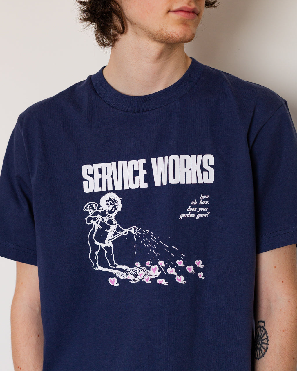 Garden Tee - Navy
