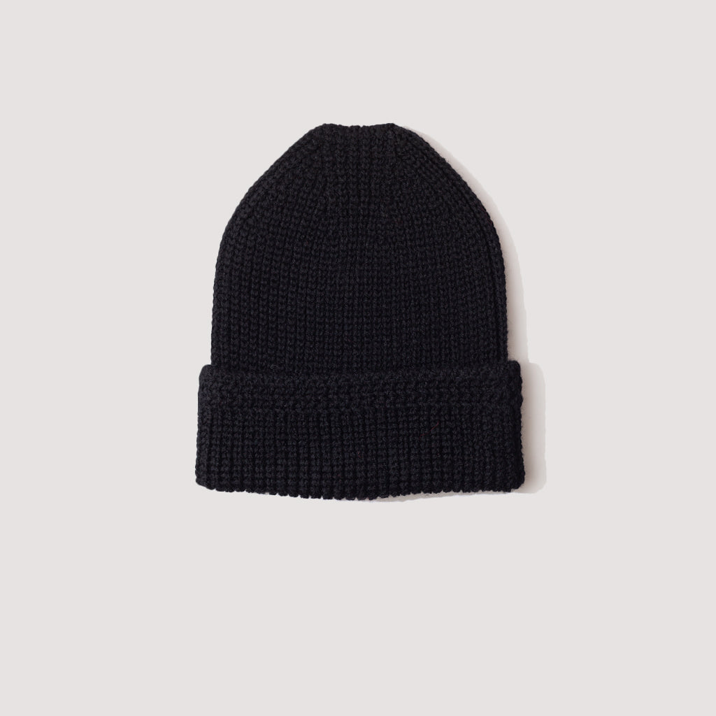 Knit Beanie - Black