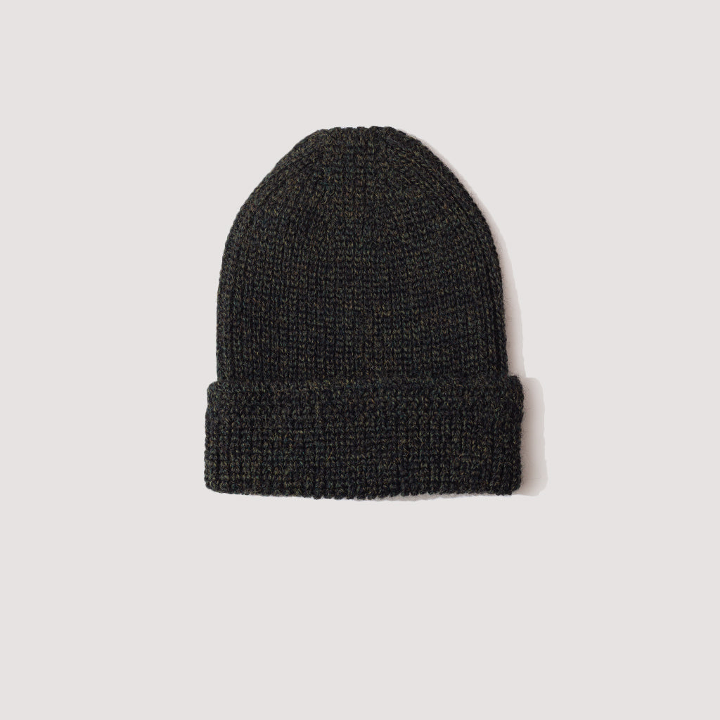 Knit Beanie - Olive