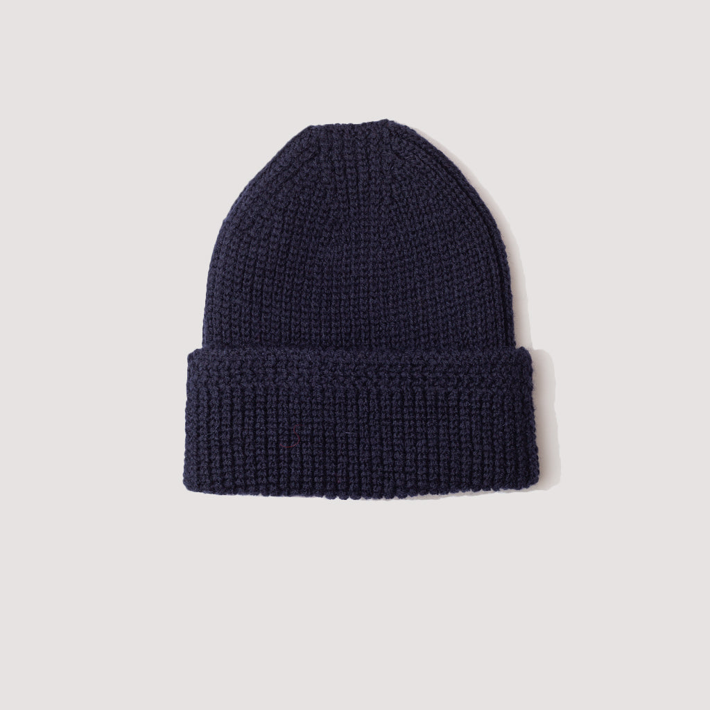 Knit Beanie - Navy
