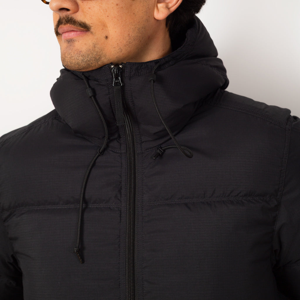 Short Down Parka - Black - V0029