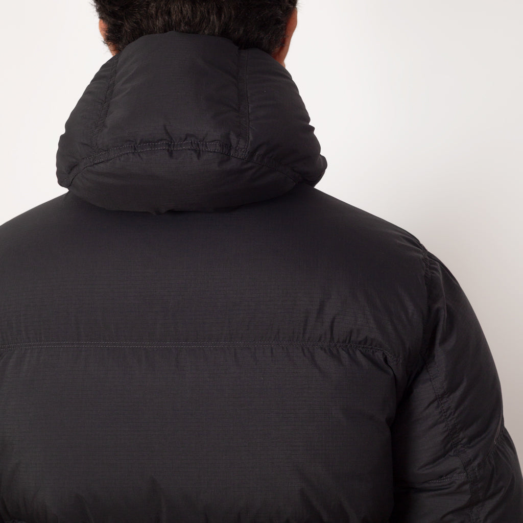 Short Down Parka - Black - V0029