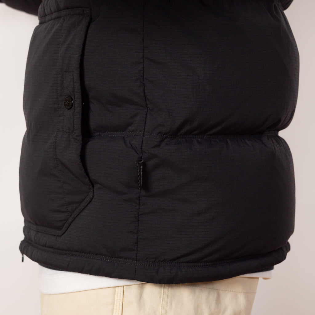 Short Down Parka - Black - V0029