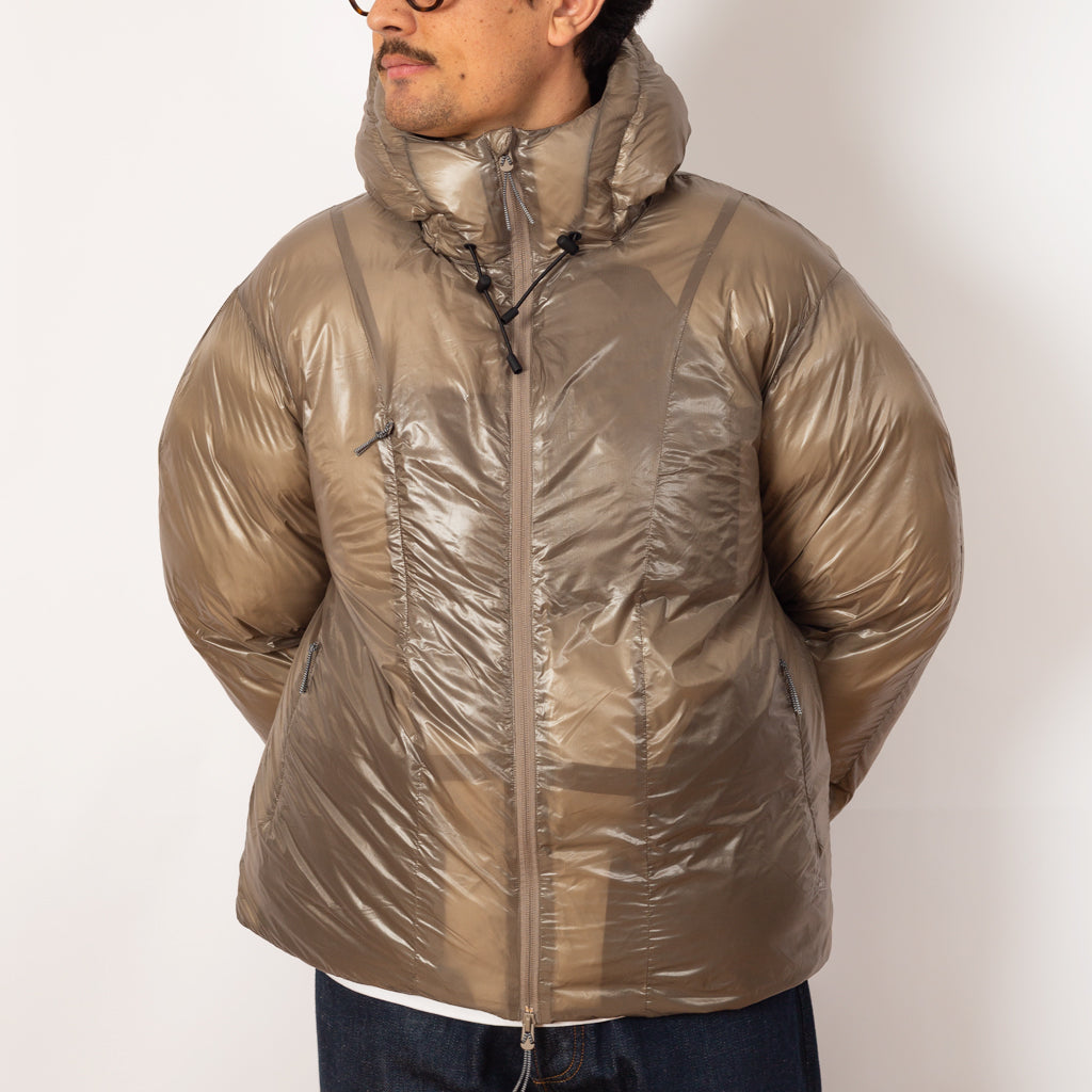 Synthetic Down Jacket - Taupe
